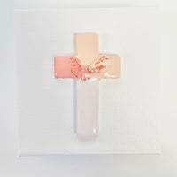 Multicolor Cross Canvas