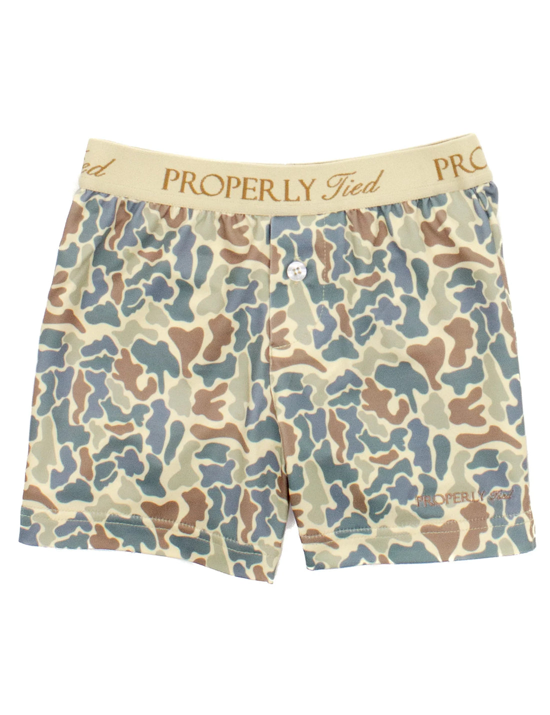 Properly Tied Boys Inlet Boxer - Field Camo