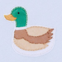 Magnolia Baby Mini Mallard Embroidered Converter - Light Blue