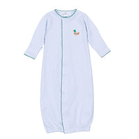 Magnolia Baby Mini Mallard Embroidered Converter - Light Blue