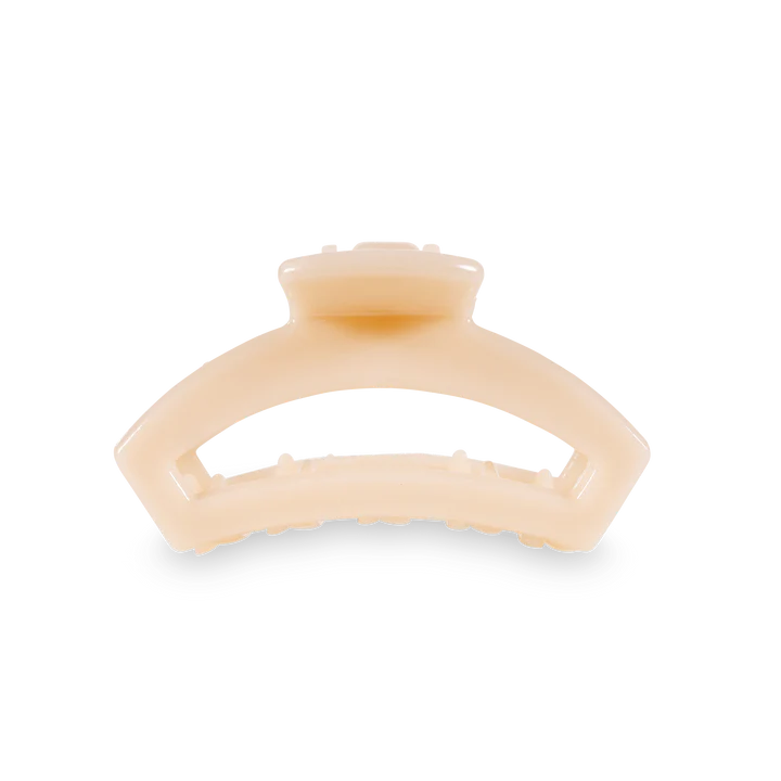 Teleties Open Almond Beige Tiny Hair Clip