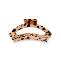 Teleties Open Blonde Tortoise Small Claw Hair Clip
