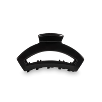 Teleties Open Jet Black Tiny Hair Clip