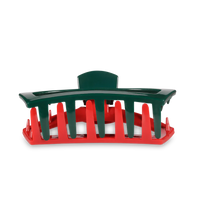 Teleties Red and Green Tiny Hair Clip