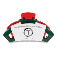 Teleties Red and Green Tiny Hair Clip
