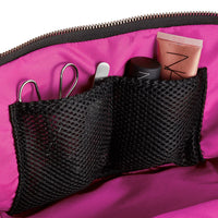 Kusshi Neoprene Makeup Bag - Black/Pink