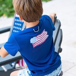 Prodoh Set Sail Flag Performance Fishing Tee