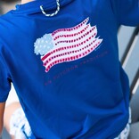 Prodoh Set Sail Flag Performance Fishing Tee