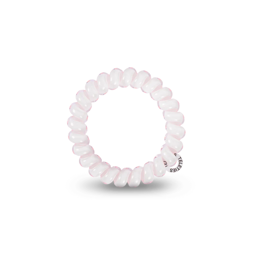 Teleties Large Hair Ties- Rose Water Pink