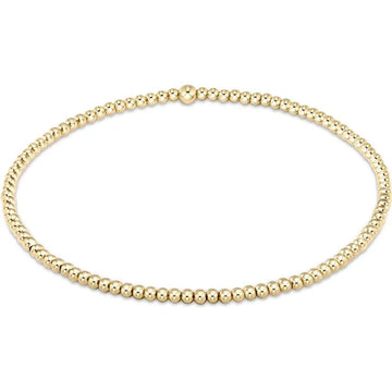 ENewton Egirl Classic Gold 2mm Bead Bracelet
