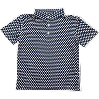 Youth Navy Baseball Polo