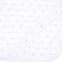 Magnolia Baby Amelia's Classics Smocked Receiving Blanket