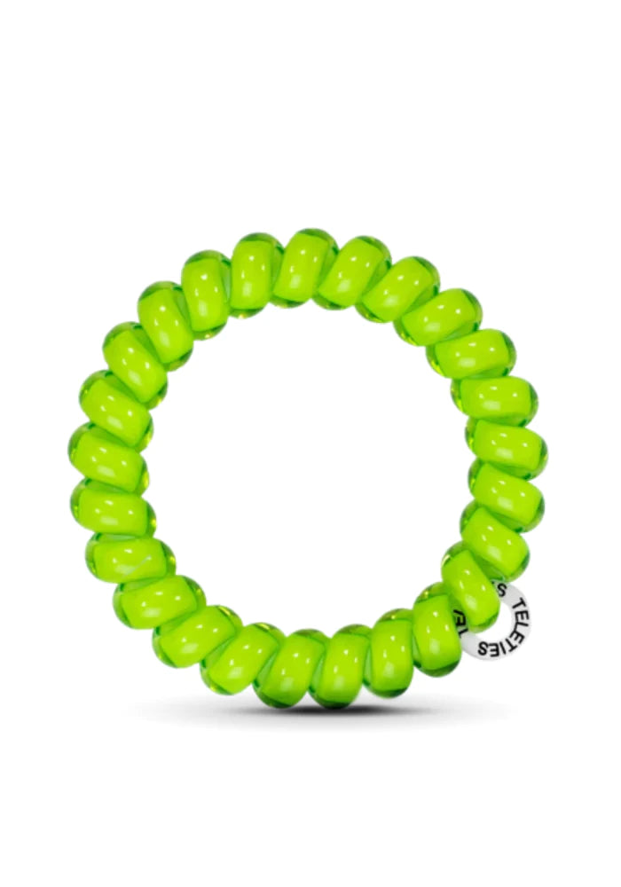 Teleties Large Hair Ties- Lime