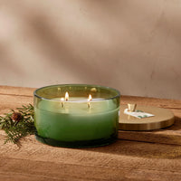 Thymes Frasier Fir 21oz Green 4 Wick Candle