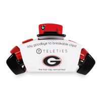 Teleties University of Georgia Large Hair Clip