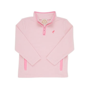 Beaufort Bonnet Hayword Half-Zip Fleece Palm Beach Pink With Hamptons Hot Pink