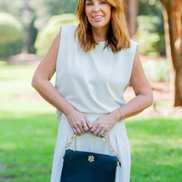 Caroline Hill Ariana Crossbody Black