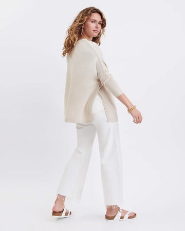 Mersea Catalina Crewneck Sweater Sand OS