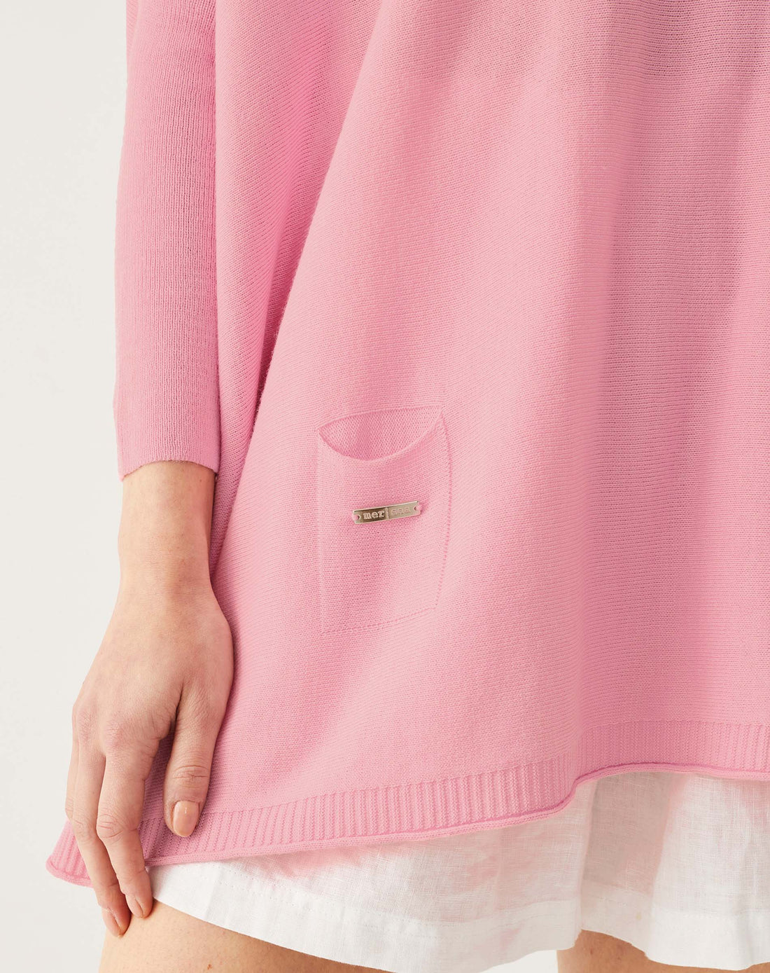 MerSea Catalina Crewneck Sweater - Pretty Floral Pink