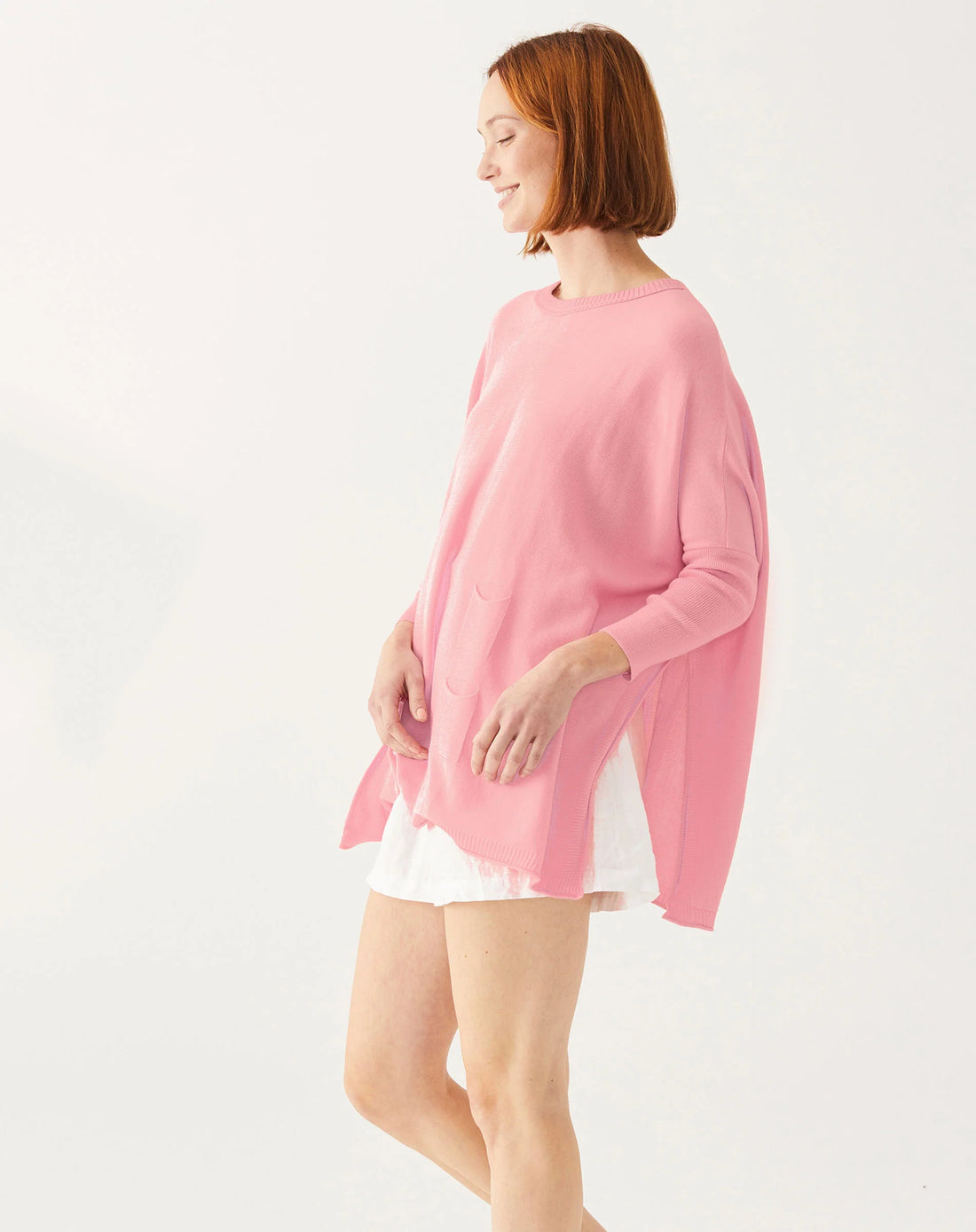 MerSea Catalina Crewneck Sweater - Pretty Floral Pink