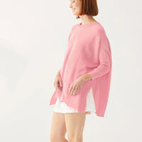 MerSea Catalina Crewneck Sweater - Pretty Floral Pink