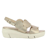 Wonders Platform Sandal - Gold