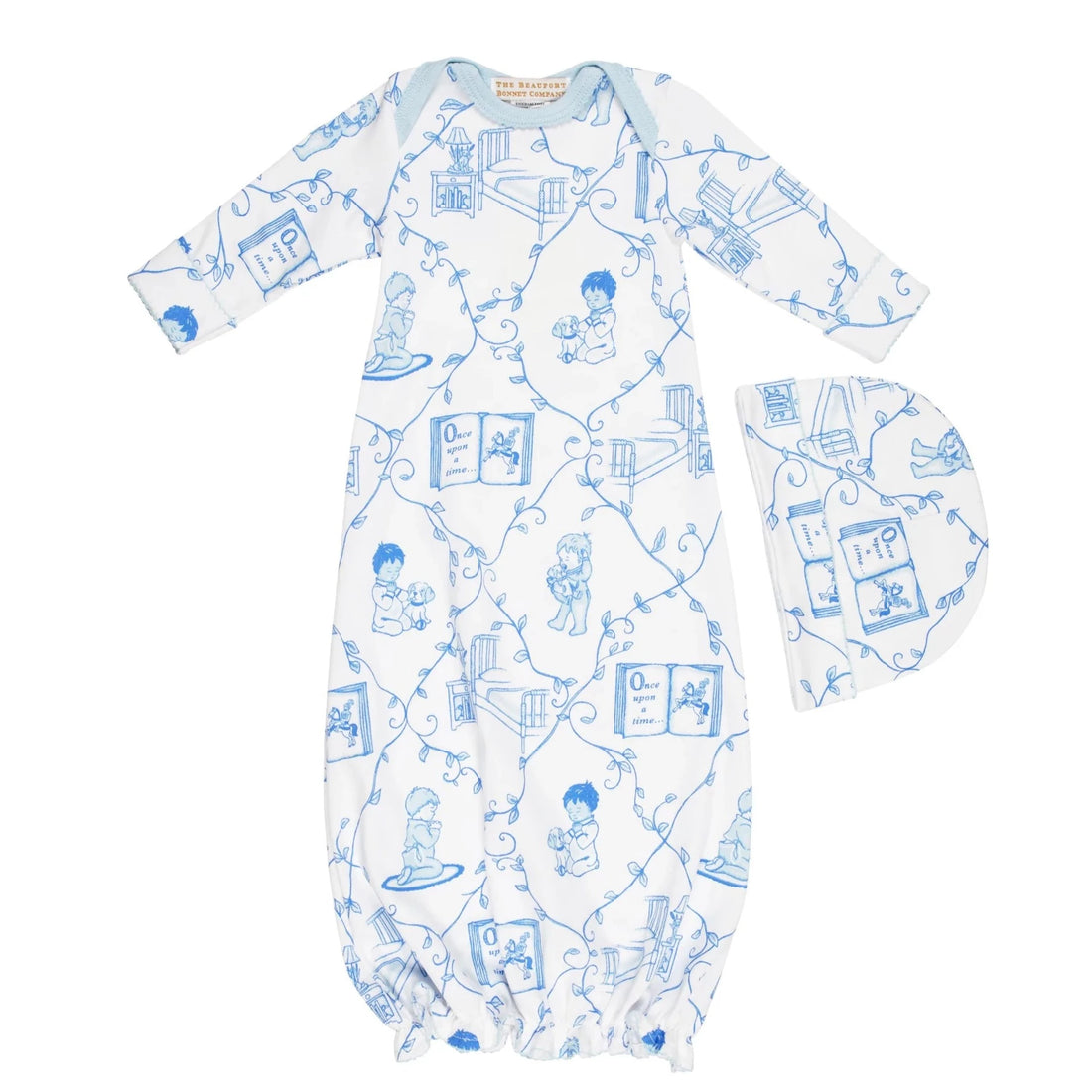 Beaufort Bonnet Adorable Everyday Set- Chinoiserie Charlton With Buckhead Blue