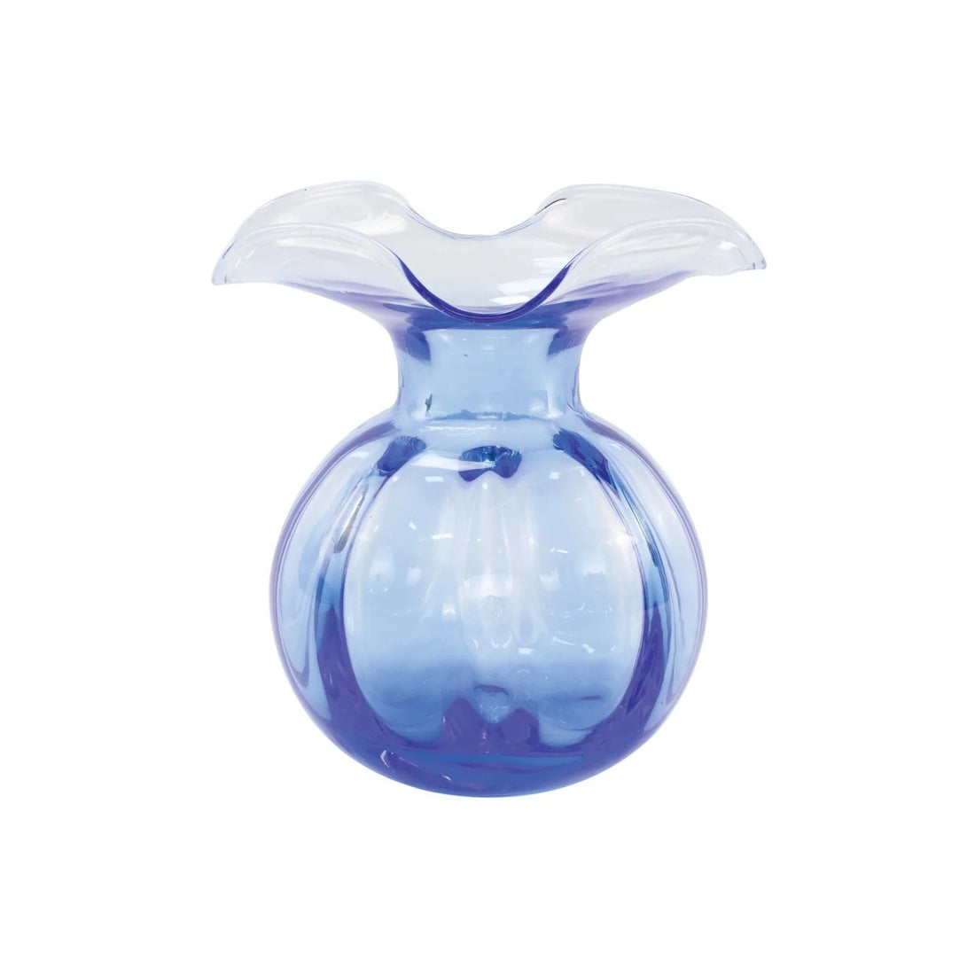Vietri Hibiscus Cobalt Bud Vase