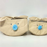 Monogrammed Canvas Easter Basket