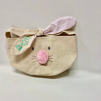 Monogrammed Canvas Easter Basket