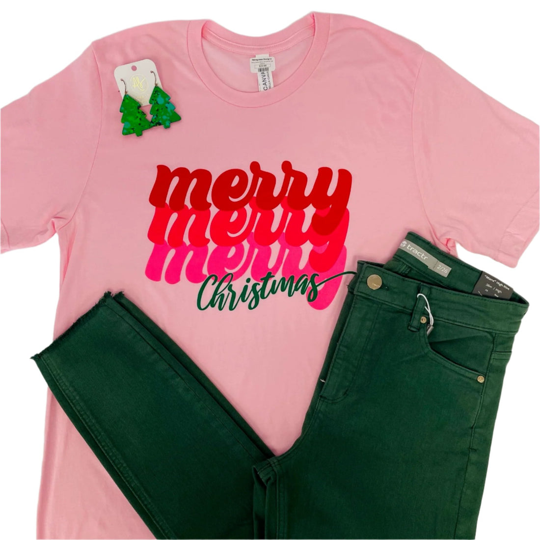 Merry Merry Merry Christmas Tee