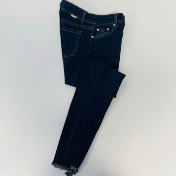 Tractr Jeans Mona- High Rise- Dark Indigo