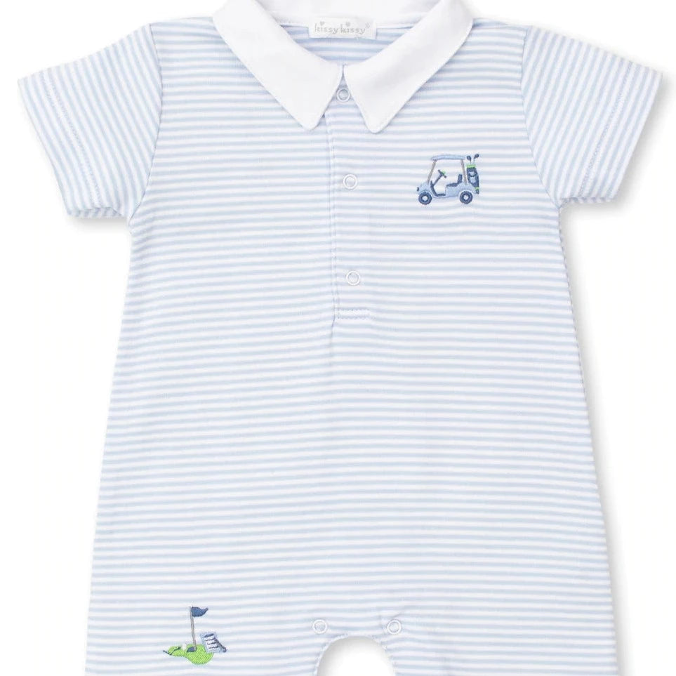 Kissy Kissy 18 Holes Blue Stripe Playsuit