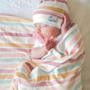 Copper Pearl Single Knit Swaddle Blanket - Whimsy