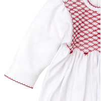 Kissy Kissy Hand Smocked Holiday Medley Sack