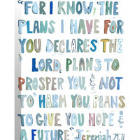 Jeremiah Acrylic 5x7 Block