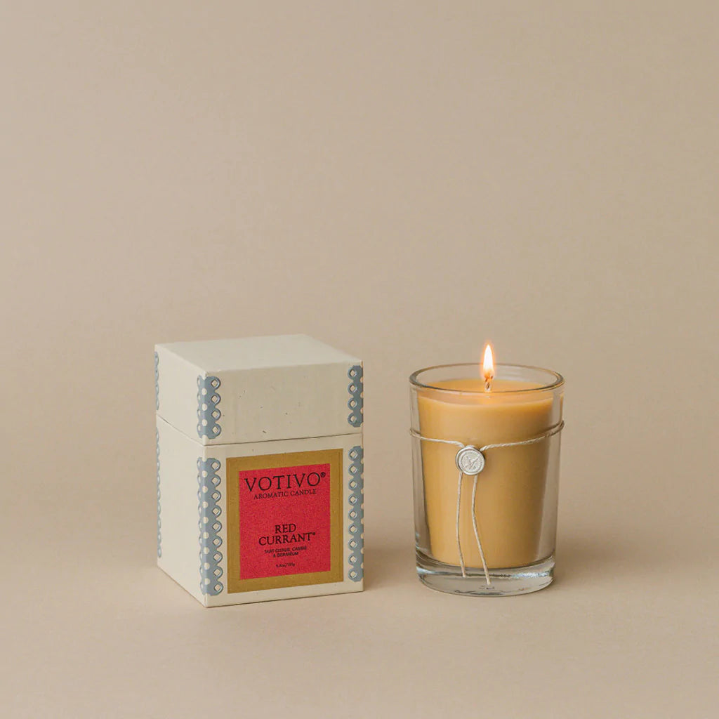 Votivo Aromatic Candle - Red Currant