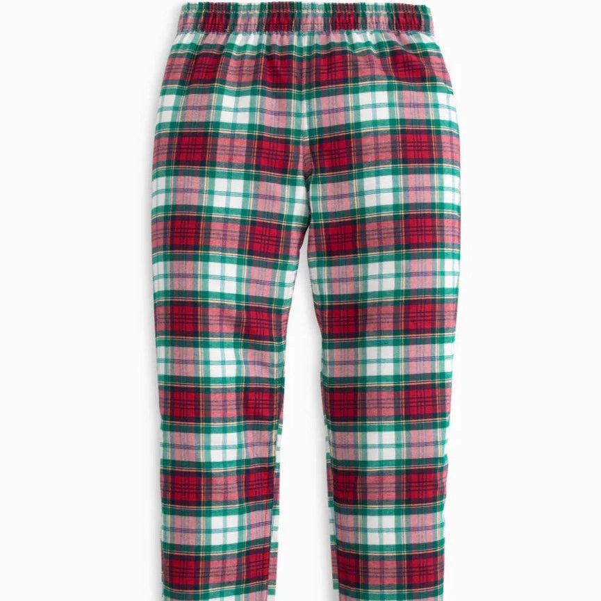 Southern Tide Pinedrop Plaid Lounge Pants Wiregrass Designs