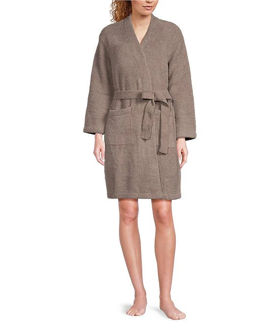 Barefoot Dreams CozyChic Solid Robe - Beach Rock