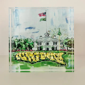 The Master's Clubhouse Acrylic Block
