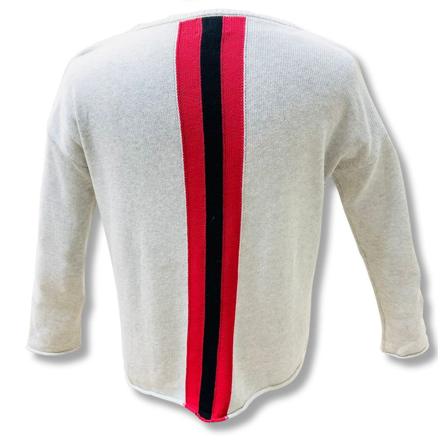 Sic' Em Striped Sweater