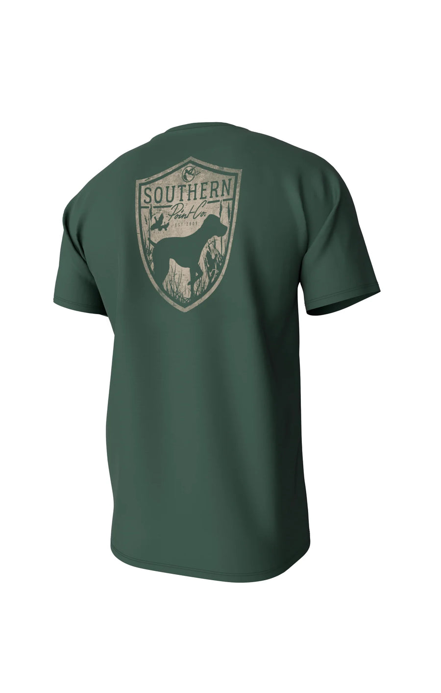 Southern Point Co. Youth Silhouette Shield Short Sleeve Pocket Tee