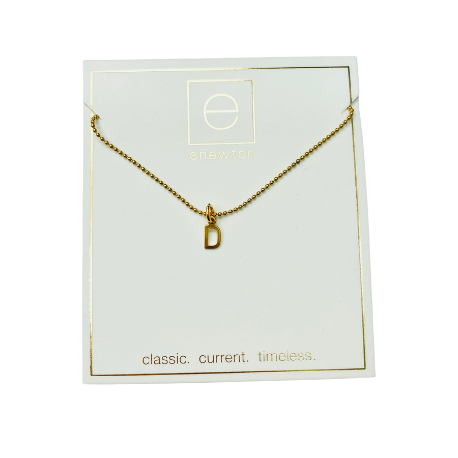 Enewton Respect Gold Alpha Necklace