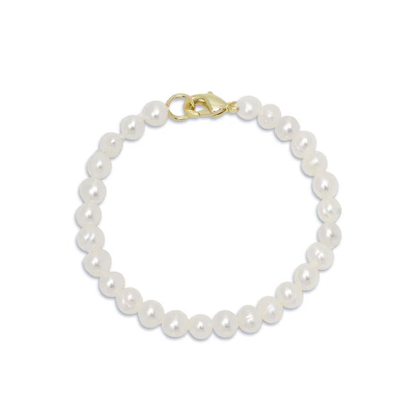 Lily Nily 4.5" Freshwater Pearl Strand Baby Bracelet