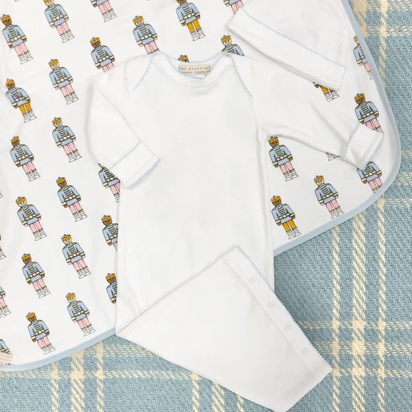 Beaufort Bonnet Darling Debut Set - Worth Avenue White/Buckhead Blue