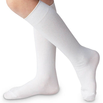 Jefferies Knee White Socks
