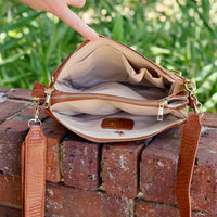 Caroline Hill Ariana Crossbody Black