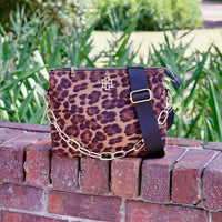 Caroline Hill Ariana Crossbody Spotted Saddle