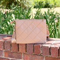 Caroline Hill Ariana Crossbody Latte LD