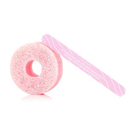 Spongelle Pedi Pop Pedi Buffer & Nail File-Bubblegum